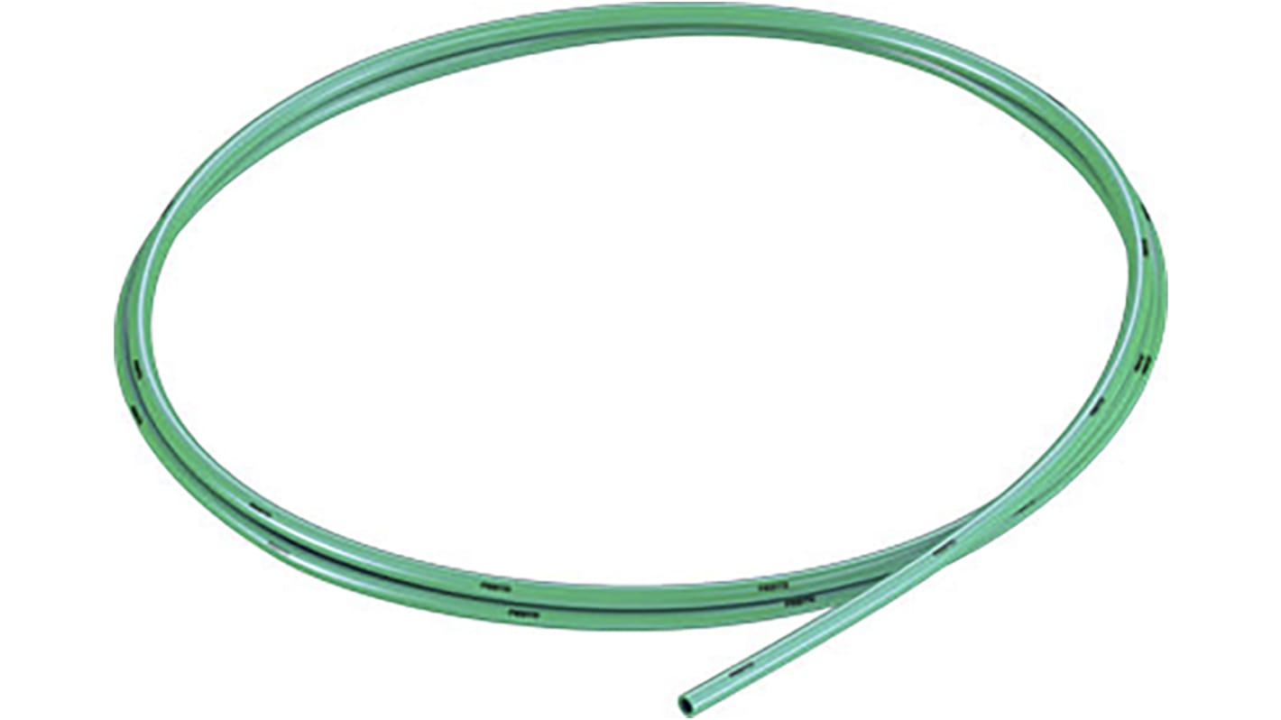 Festo Compressed Air Pipe Green Polyurethane 3mm x 50m PUN-H Series, 558291