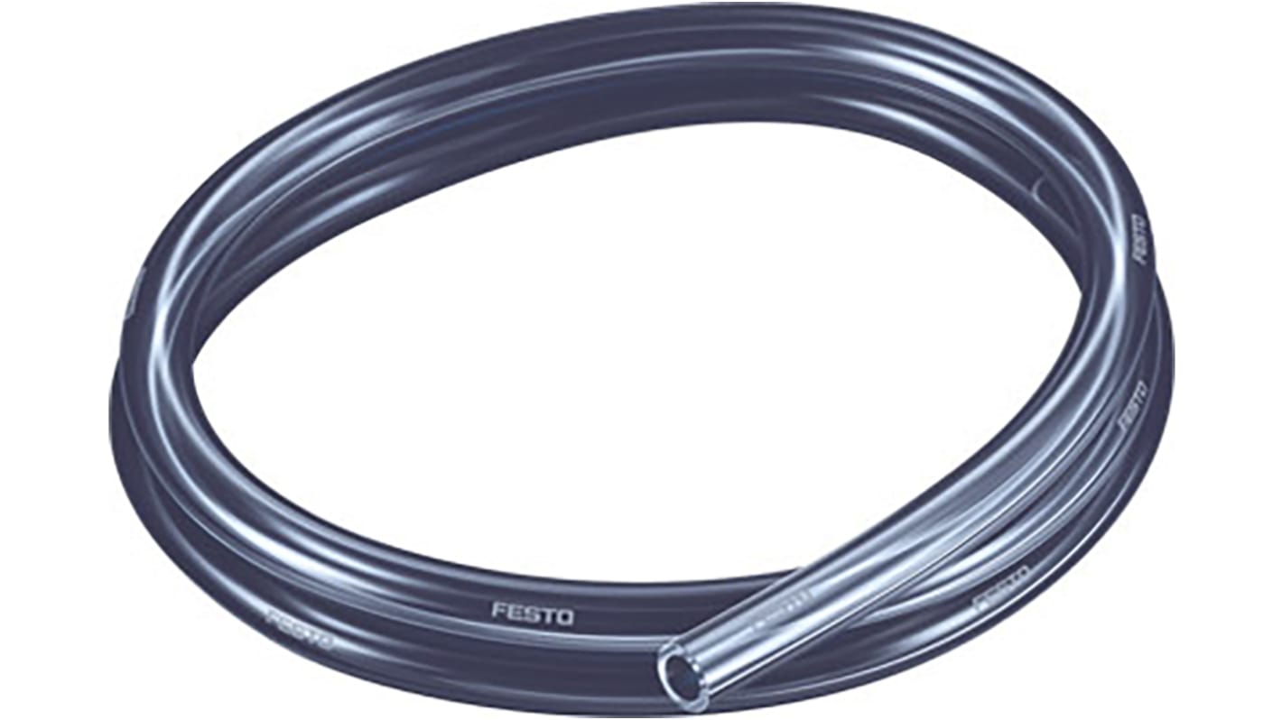 Tuyau à air comprimé Festo, 12mm x 8mm x 50m Noir en Polyuréthane