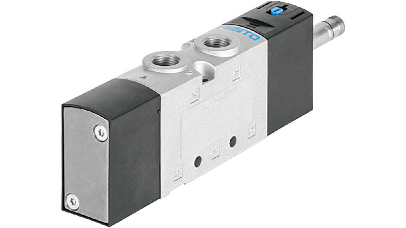 Festo 5/2 Pneumatic Solenoid Valve - Solenoid G 3/8 VUVS Series, 575602