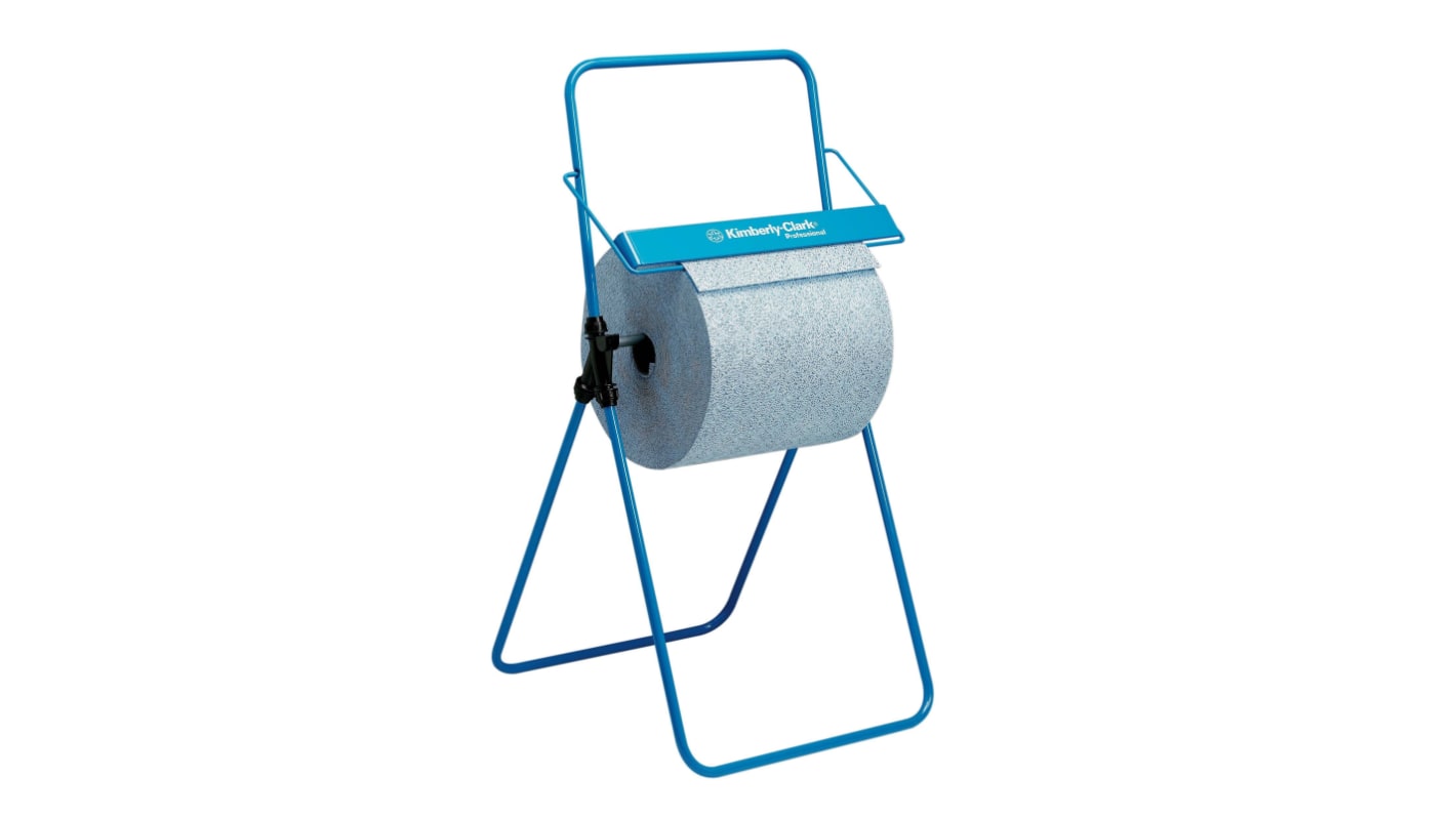 Distributeur de serviettes Kimberly Clark Bleu, 550mm x 960mm x 515mm