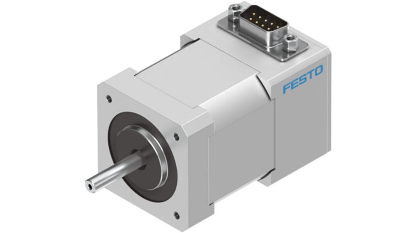 Festo EMMS-ST Series Hybrid Stepper Motor, 48 V, 1.8°, 5mm Shaft