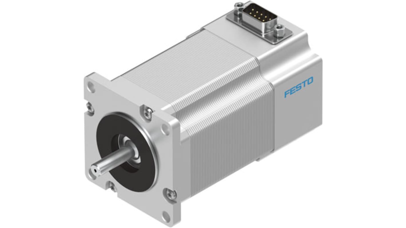 Festo EMMS-ST Series Hybrid Stepper Motor, 48 V, 1.8°, 6.35mm Shaft