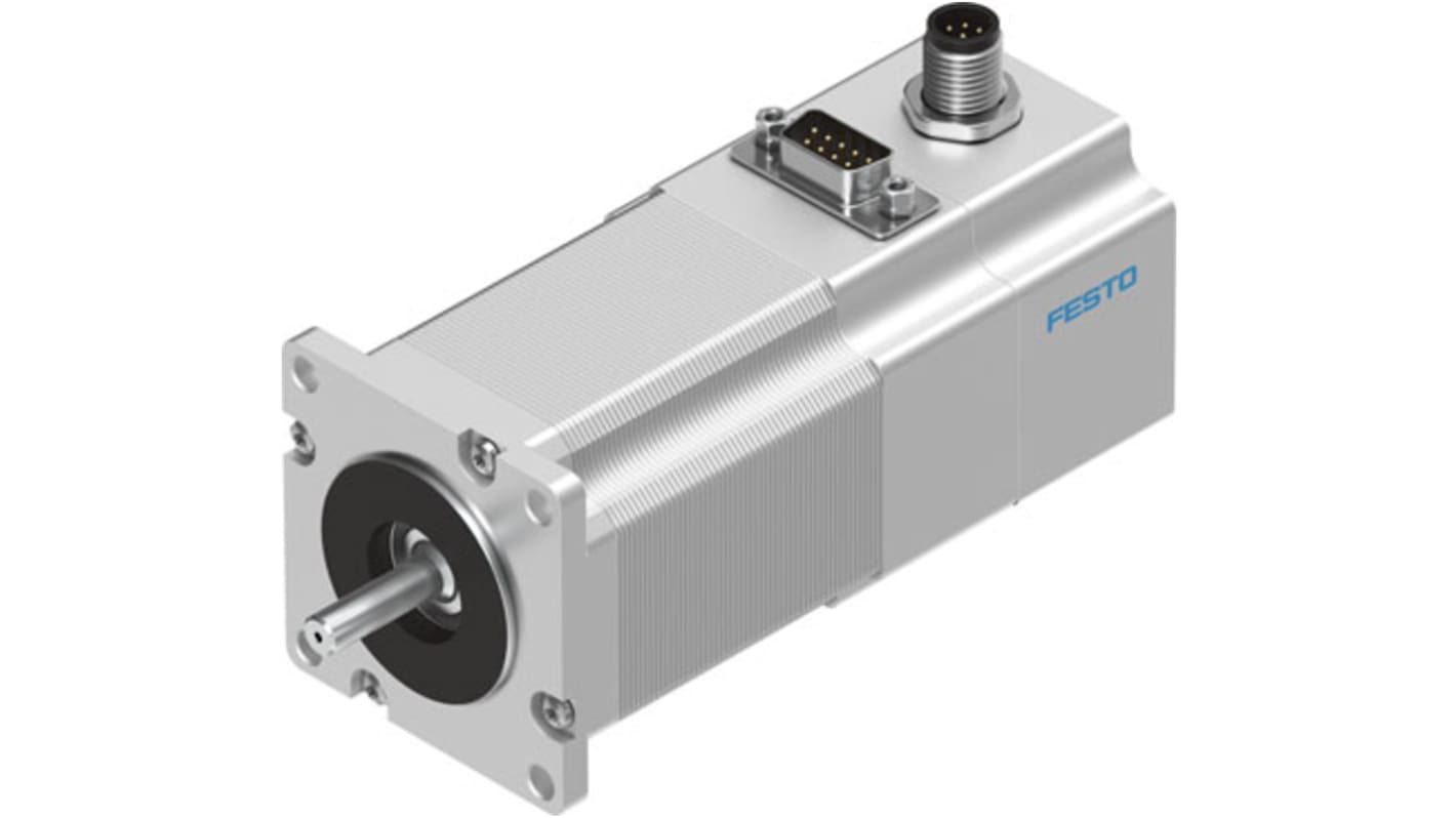 Festo EMMS-ST Hybrid 1.8° Schrittmotor 48 V / 5 A 1.4Nm Wellen-Ø 6.35mm