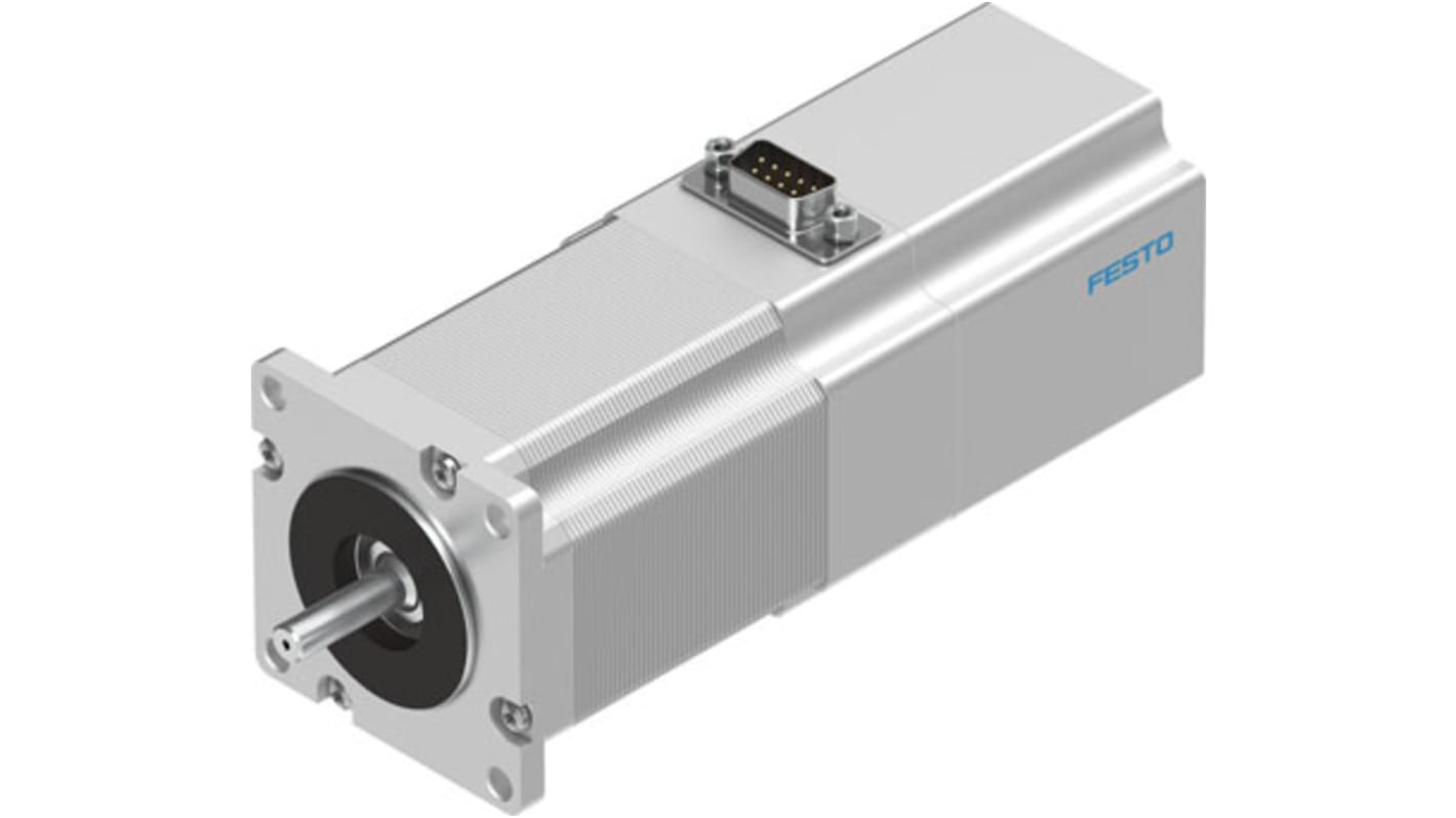 Motore passo passo Ibrido Festo, ang. 1.8°, 48 V,Ø asta 6.35mm