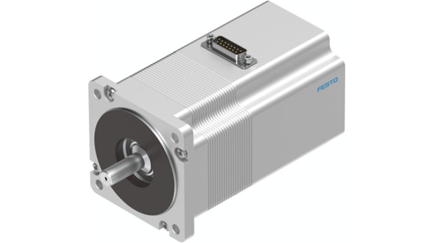 Festo EMMS-ST Hybrid 1.8° Schrittmotor 48 V / 9,5 A Wellen-Ø 11mm