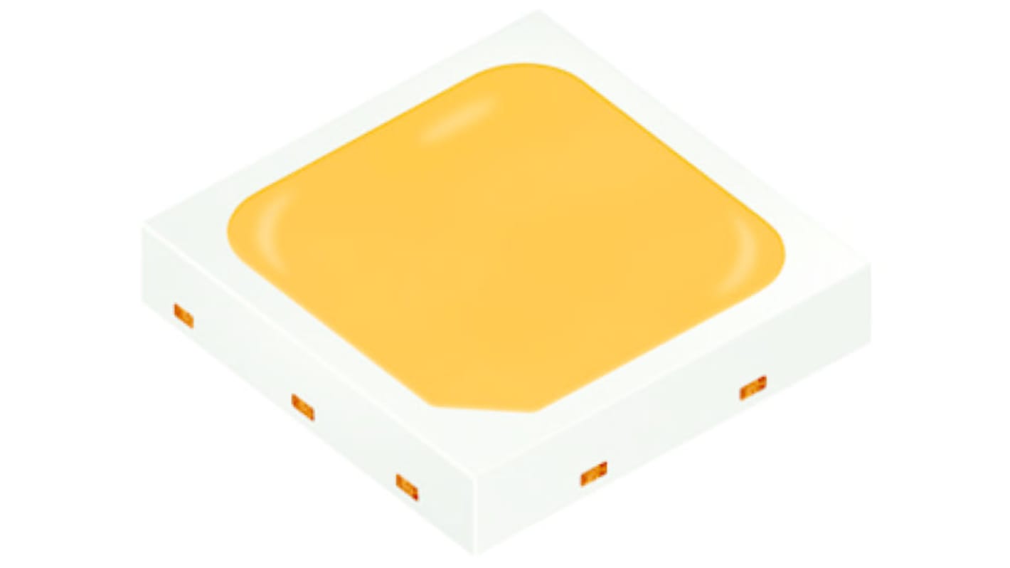 ams OSRAM LED, felületre szerelhető, Fehér, 280→ 800 (Biologialli-Active Foton Fluxus) Nm, 400→ 700