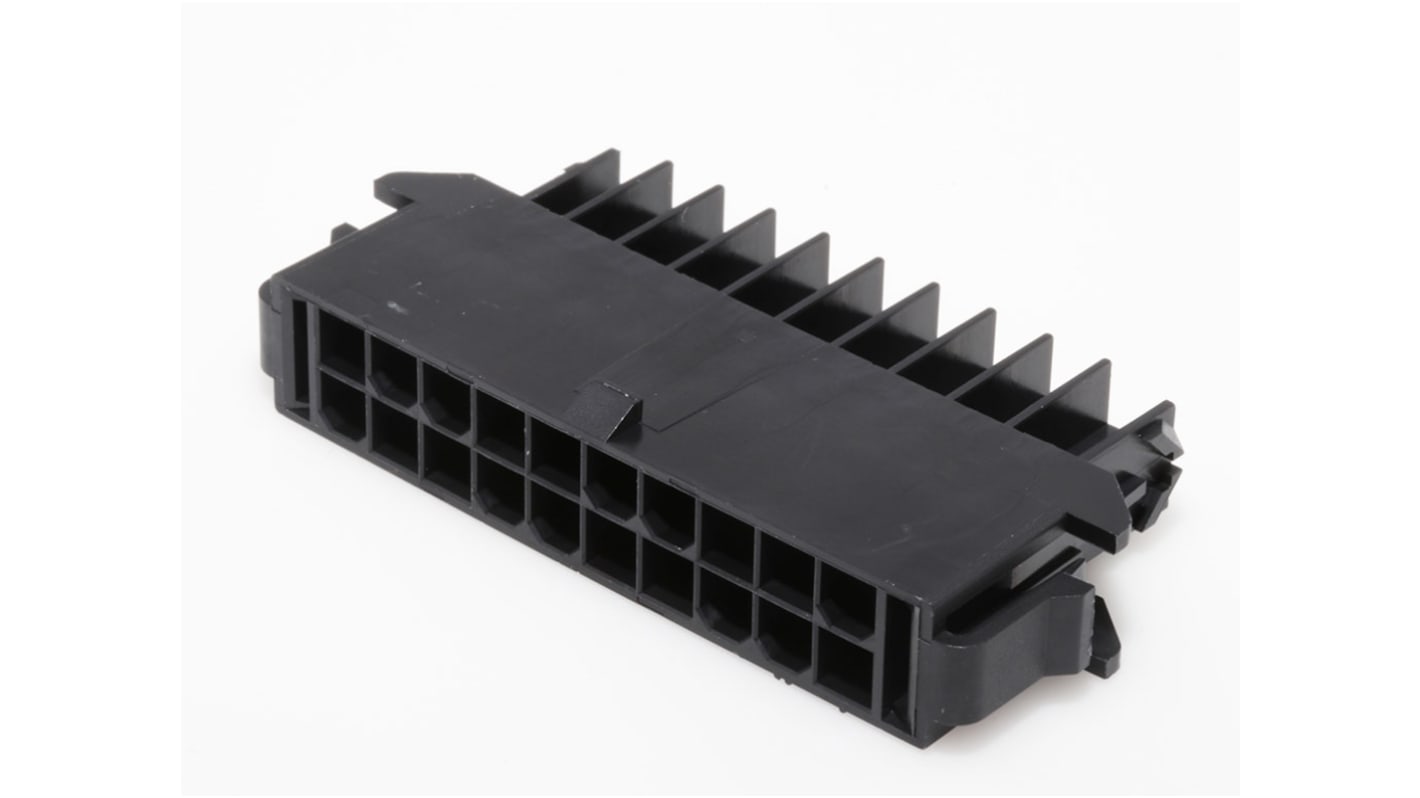 Molex Male Crimp Connector Housing, 4.2mm Pitch, 20 Way, 2 Row