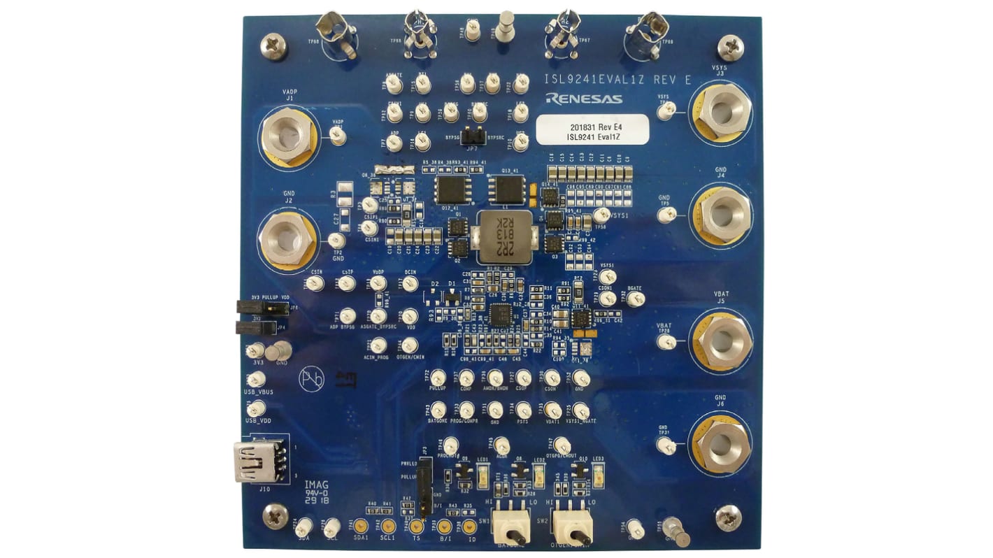 Układ ładowania akumulatorów 3.9 do 23.4 V. Renesas Electronics Litowo-jonowe Montaż powierzchniowy