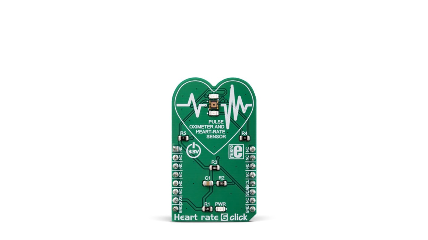 MikroElektronika Heart Rate 6 Click Board - MIKROE-3215