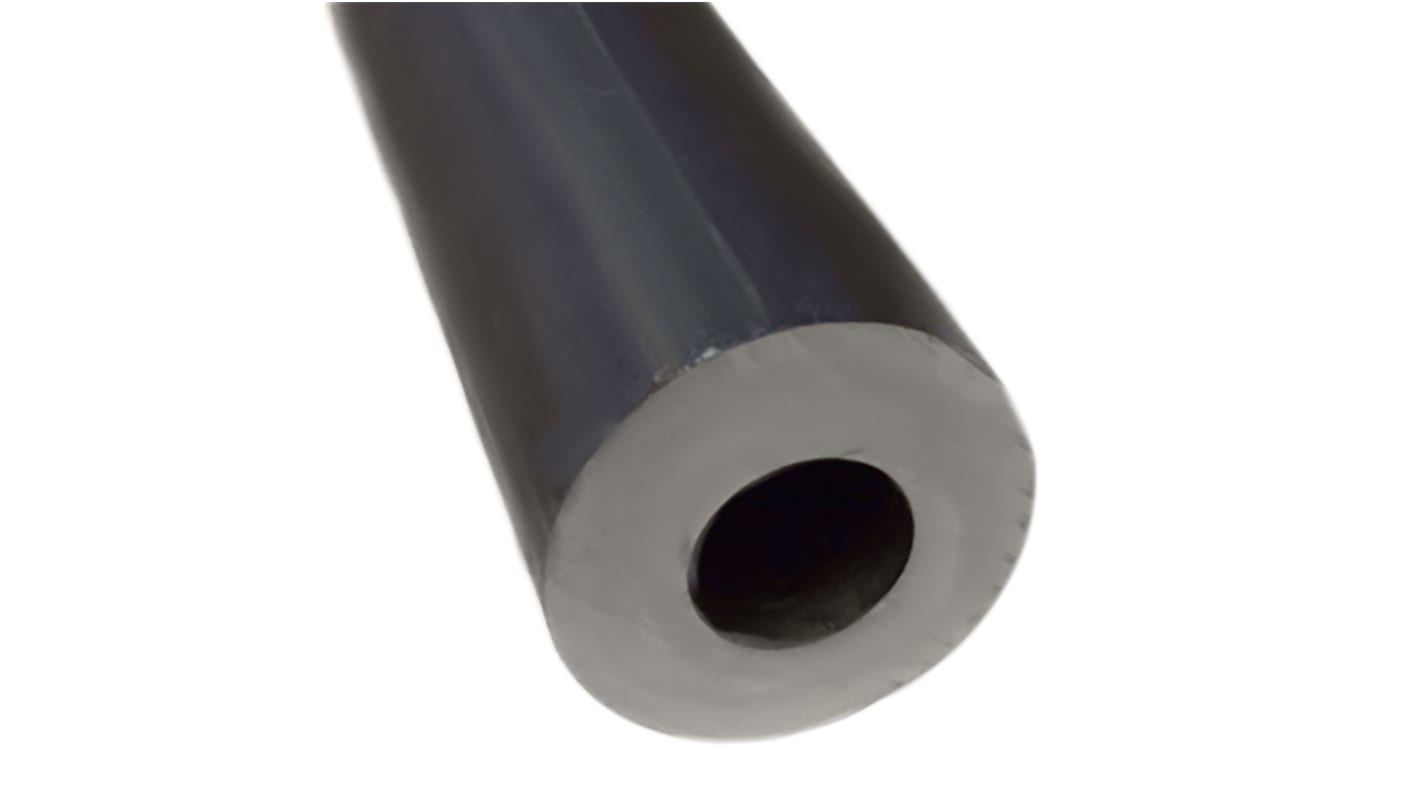 Round Leaded Gunmetal Metal Tube, 2in OD, 1in ID, 13in L, 2in W, 1in Thickness