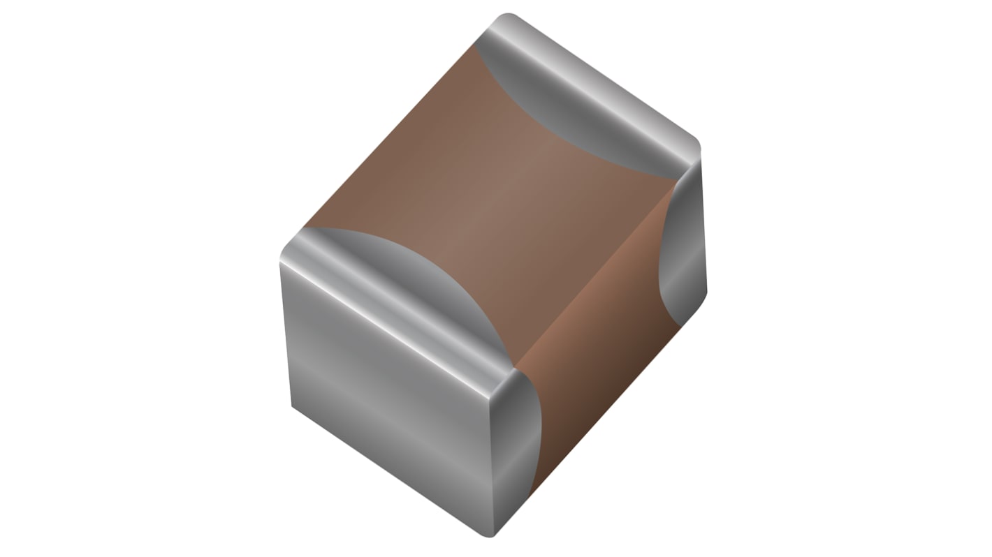 Condensateur céramique multicouche MLCC,  CMS, 4.7μF, 100V c.c., ±10%, diélectrique : X7R