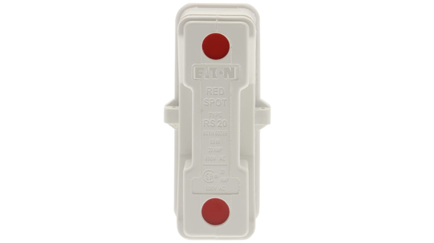 Eaton 20A Rail Mount Fuse Holder for A1 Fuse, 1P, 690V ac