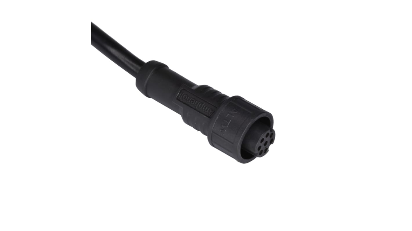 Amphenol Industrial Circular Connector, 5 Contacts, Cable Mount, Miniature Connector, Plug, Male, IP68, X-Lok Series