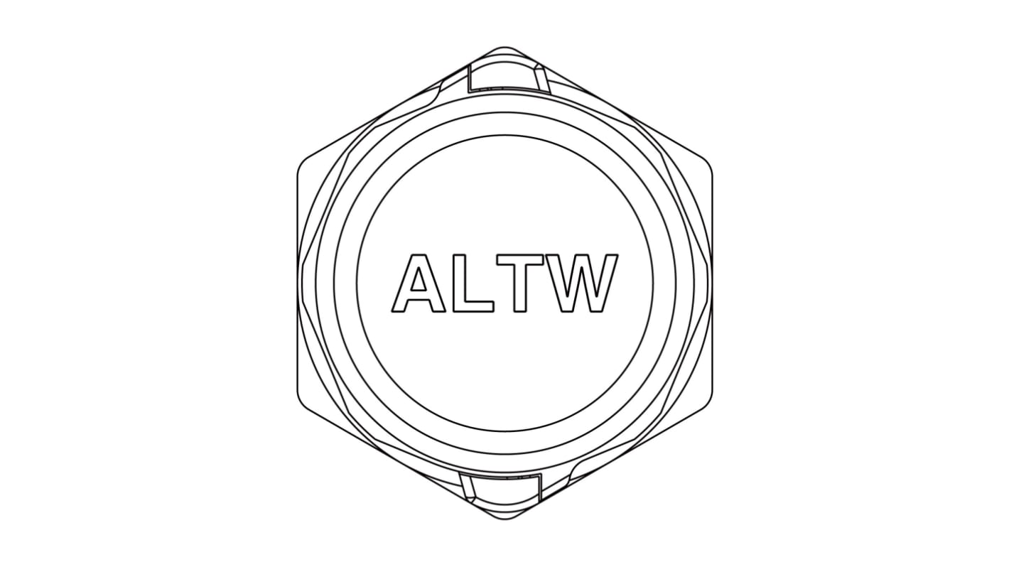 Ventilación Amphenol Industrial de Aleación de Zinc, IP68, IP69K