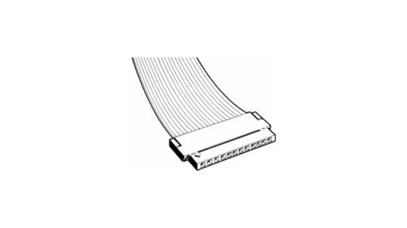 Amphenol Clincher IDC-Steckverbinder Buchse, , 6-polig / 1-reihig, Raster 2.54mm