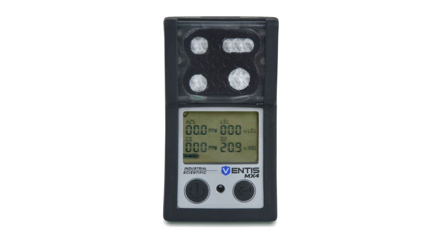 Industrial Scientific Portable Gas Detector for Carbon Monoxide, Hydrogen Sulphide, Methane, Nitrogen Dioxide, Oxygen,