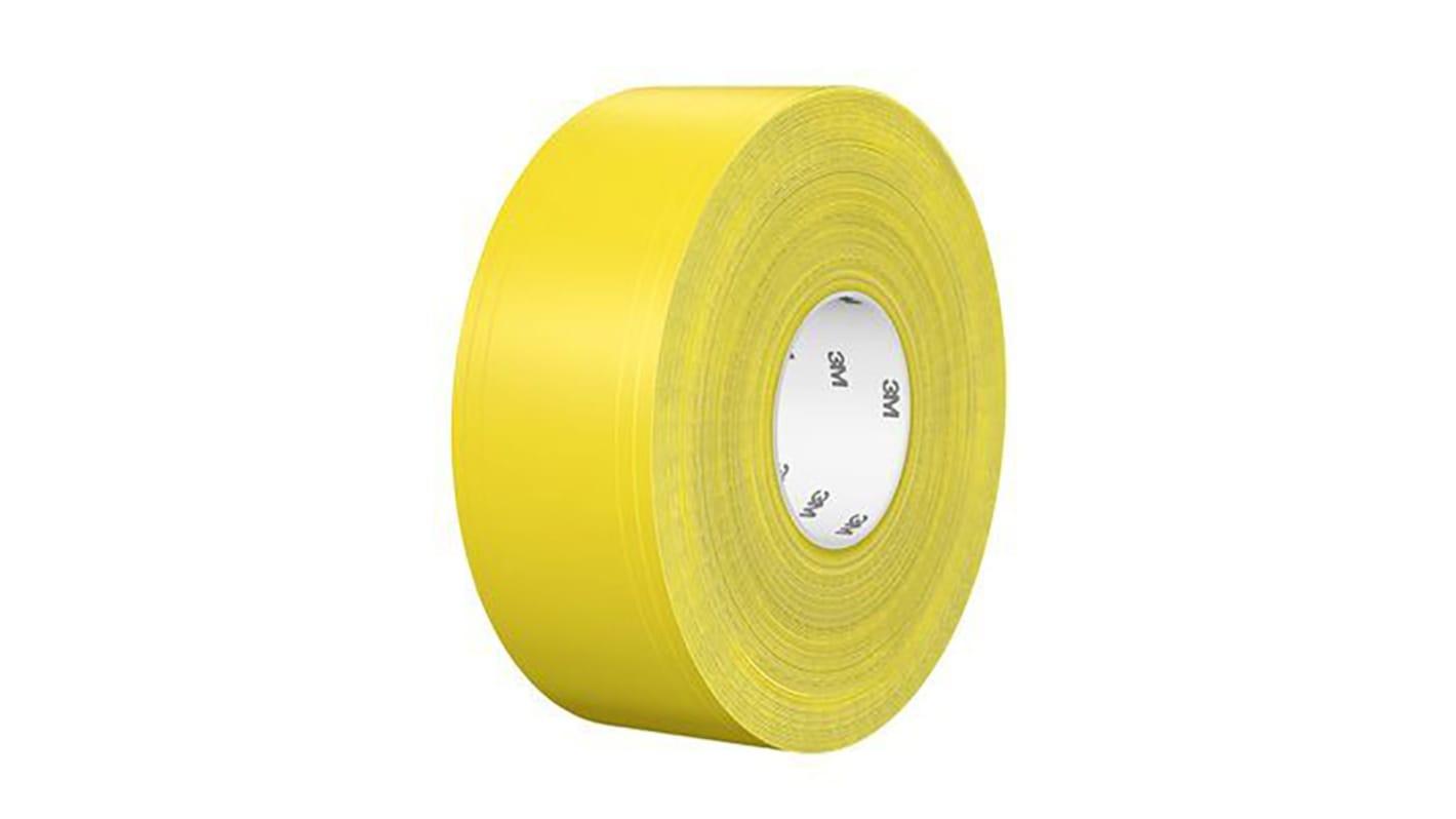 3M 971 Yellow 33m Lane Marking Tape, 0.8mm Thickness