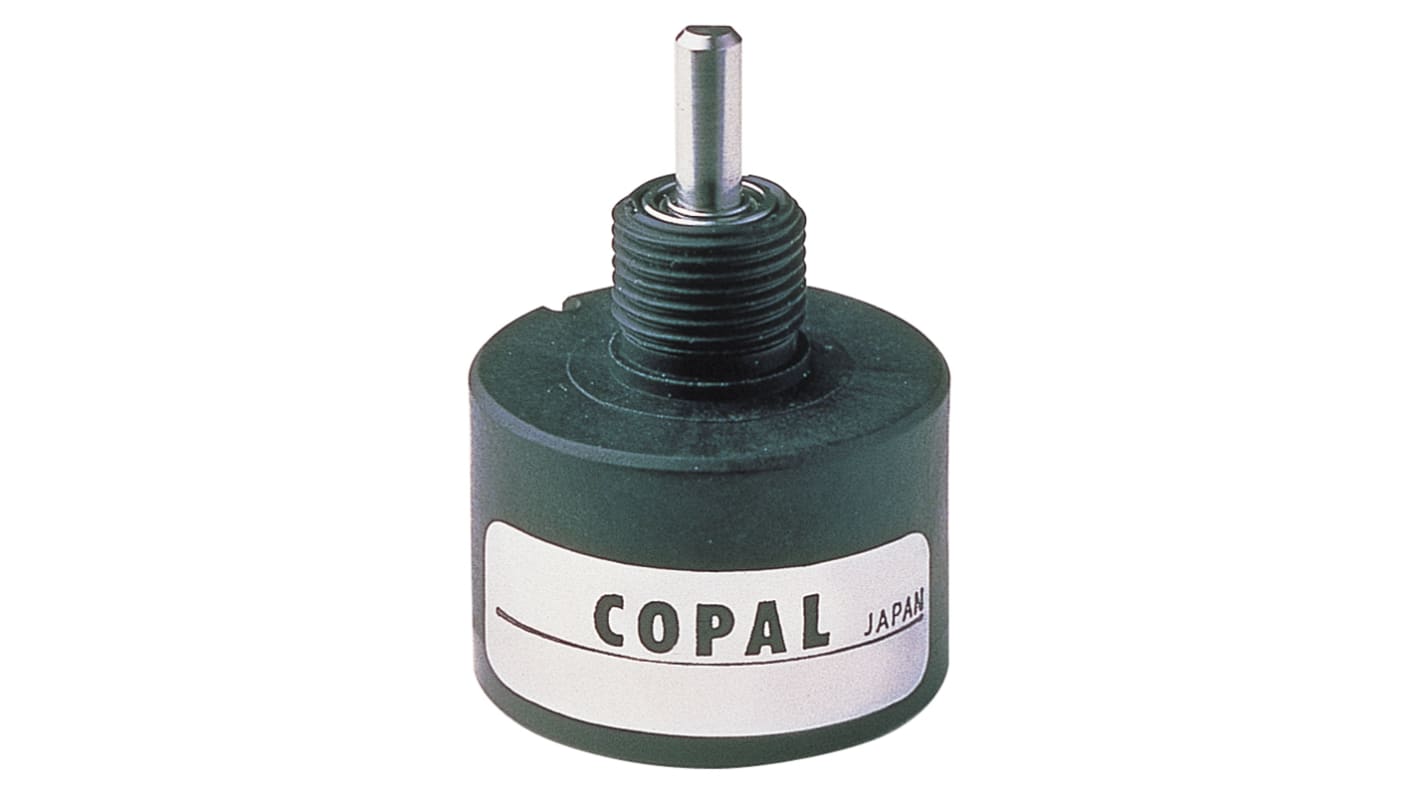 Codificador optico Copal Electronics, 12V dc, eje de 3 mm, Plano, Terminación Cable