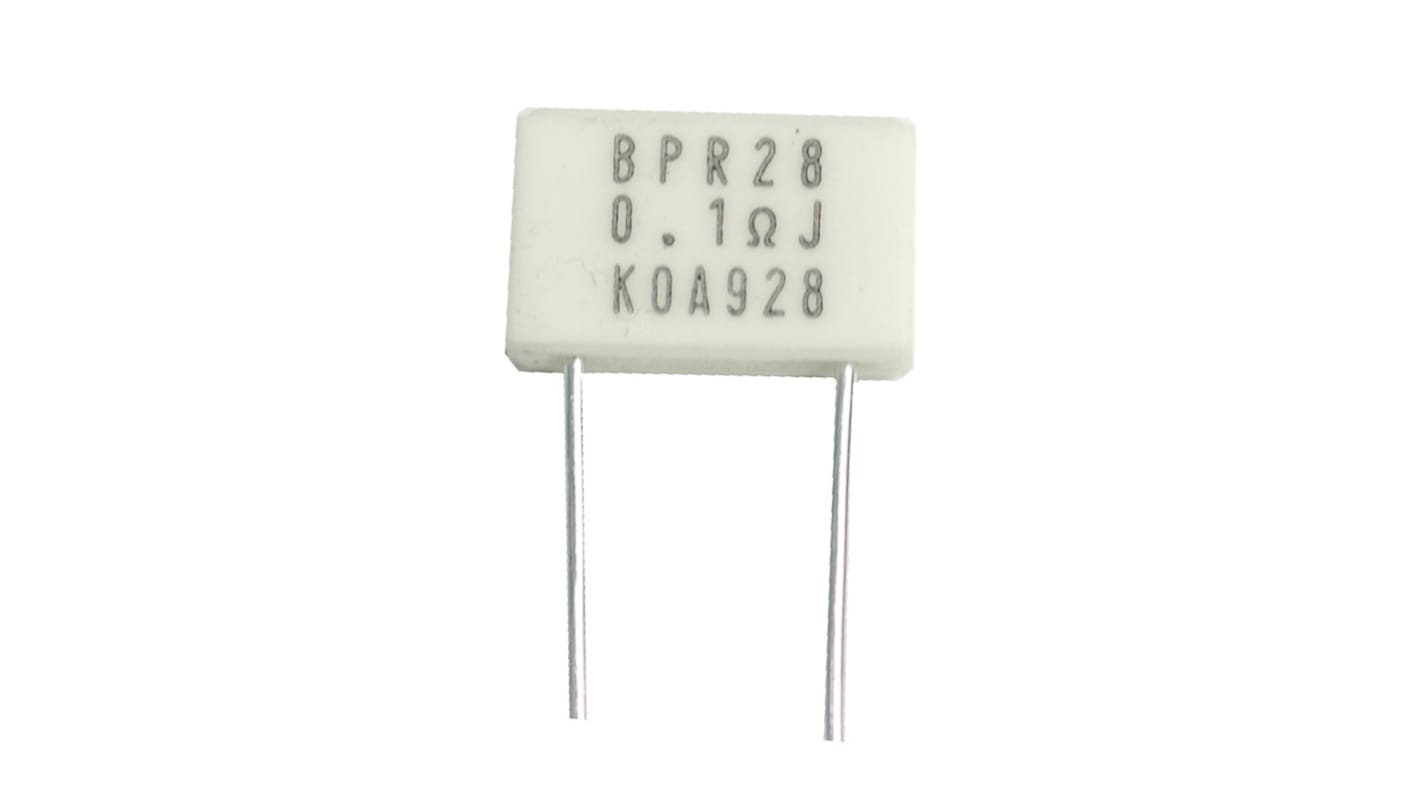 KOA 100mΩ Ceramic Resistor 2W ±5% BPR28CR10J