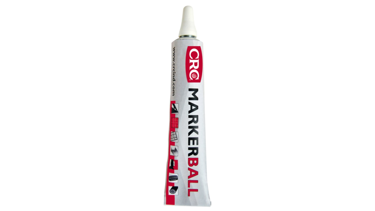 Marcador de pintura CRC Marker Ball de color Blanco, para Acero