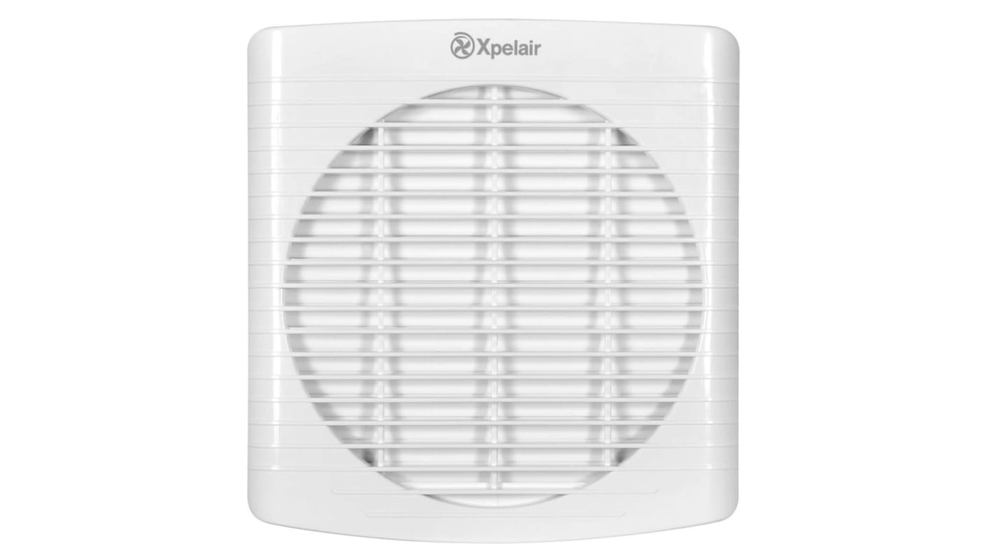 Xpelair 90057AW GX9 Window Mounted Extractor Fan, Intake, 670m³/h, Duct