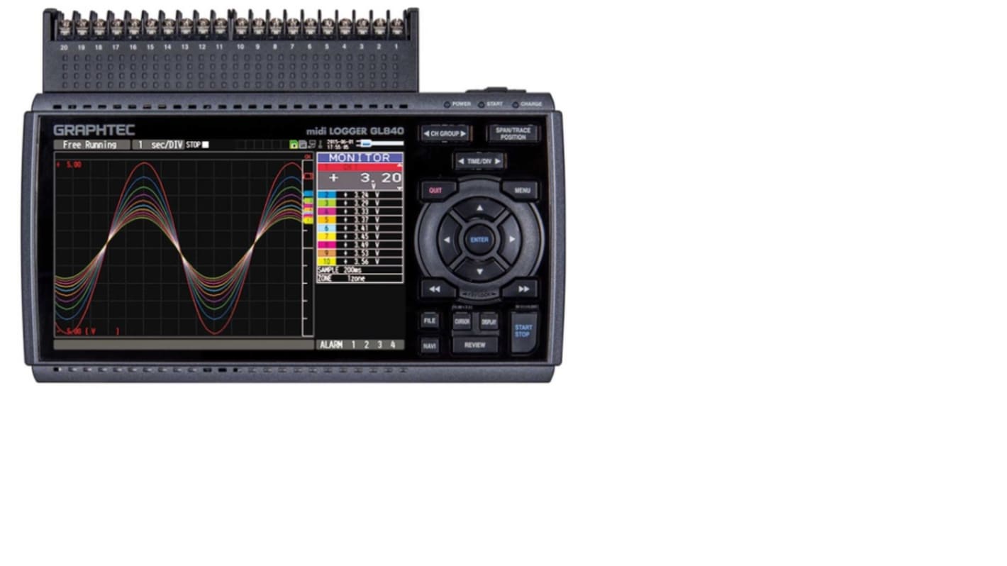 Graphtec GL840 Data Logger