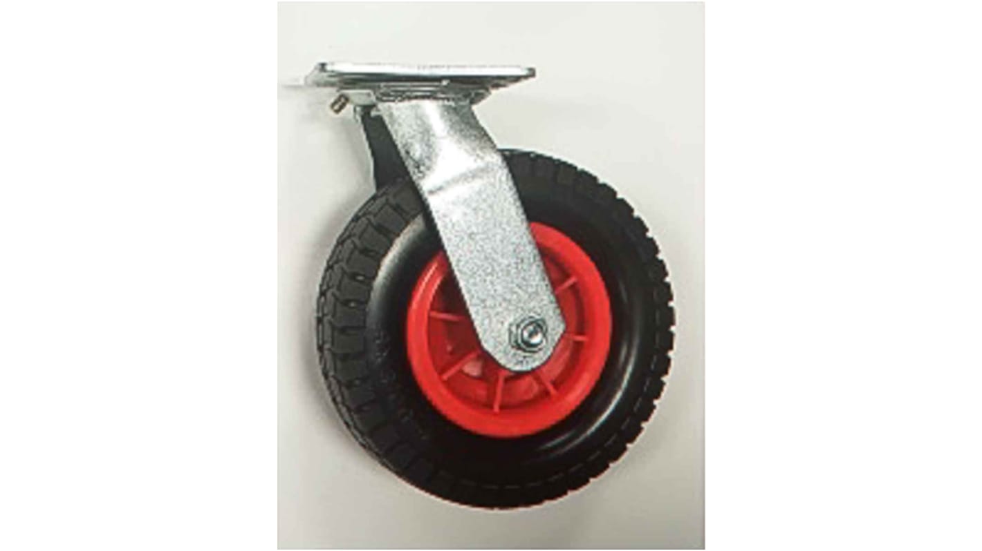 RS PRO Swivel Castor Wheel, 200kg Capacity, 200mm Wheel