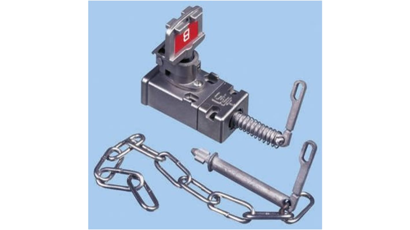 Interruptor de bloqueo con protección de seguridad Allen Bradley Guardmaster 440T-MDALE100B0C, Screw, Sí, Stainless