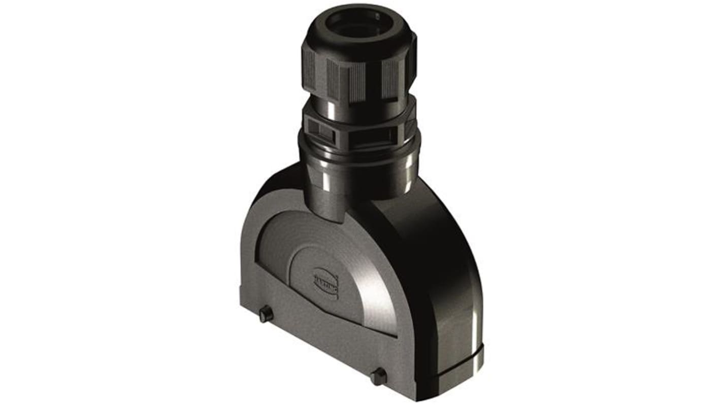 Carcasa para conector industrial con entrada superior HARTING serie Han-Eco B Series tamaño 24B, con rosca M40