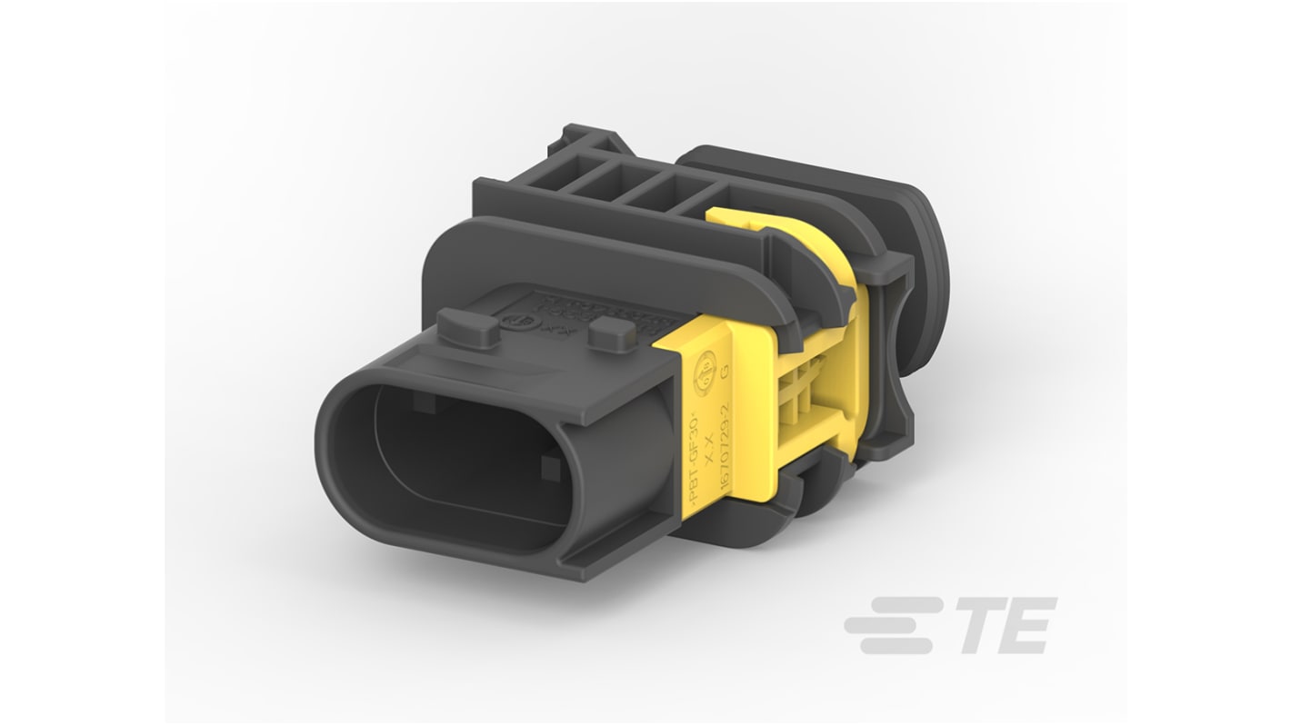 TE Connectivity HDSCS, 2P , Rangées Connecteur automobile Femelle type Boîtier à cosses