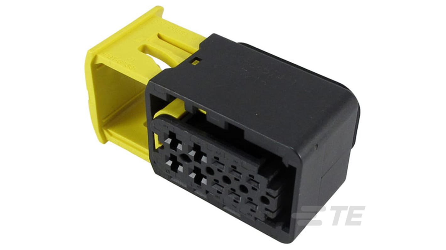 Conector de automoción TE Connectivity HDSCS Hembra de 10 vías en 2 filas, 20 A, 40 A, IP67, IP6K9K