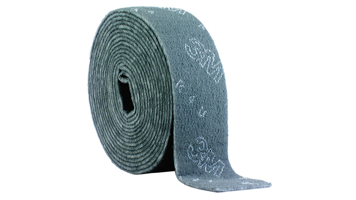 3M Medium Sandpaper Roll, 10m x 125mm