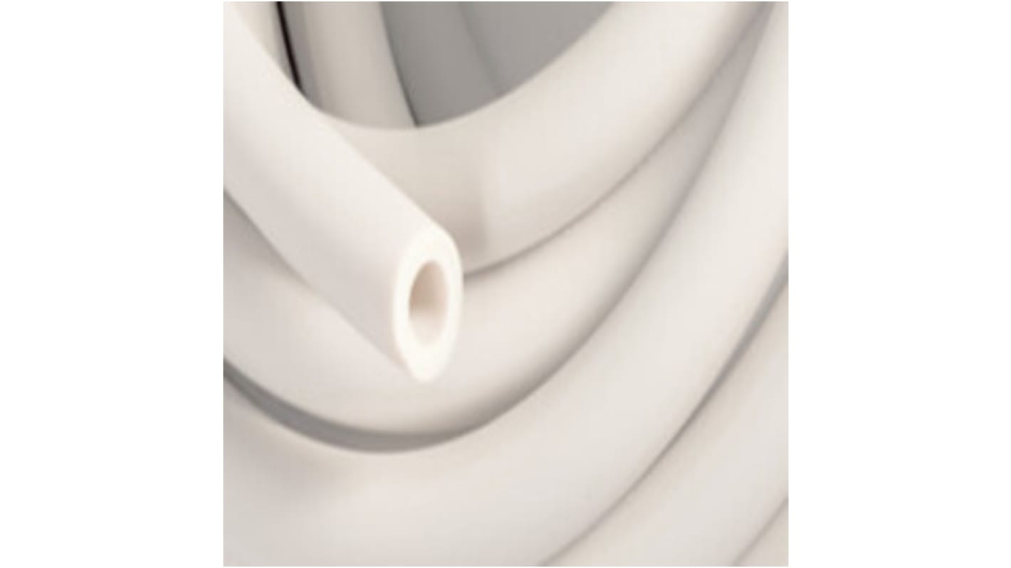 Tubo flexible Saint Gobain de TPE Blanco, long. 15m, Ø int. 19.1mm, para Alimentos