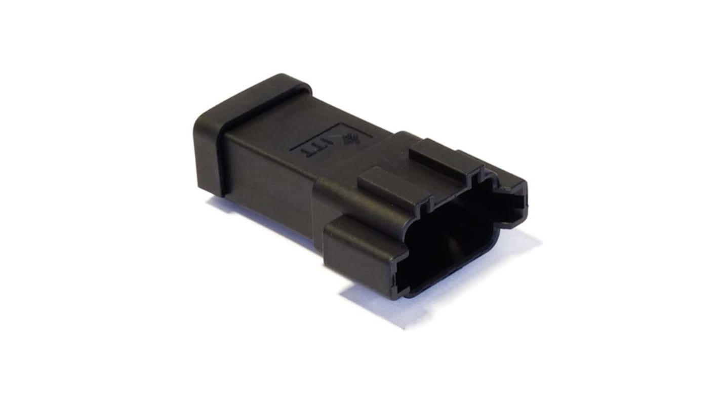 Conector de automoción ITT Cannon CTC 132015 Hembra de 8 vías en 2 filas, 16A, IP69K