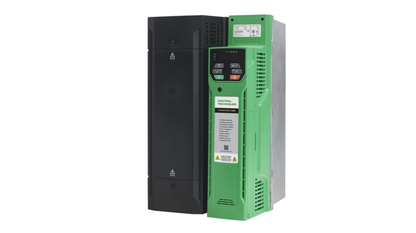 Control Techniques Inverter Drive, 15 kW, 3 Phase, 380 → 480 V ac, 35 A, C200 Series