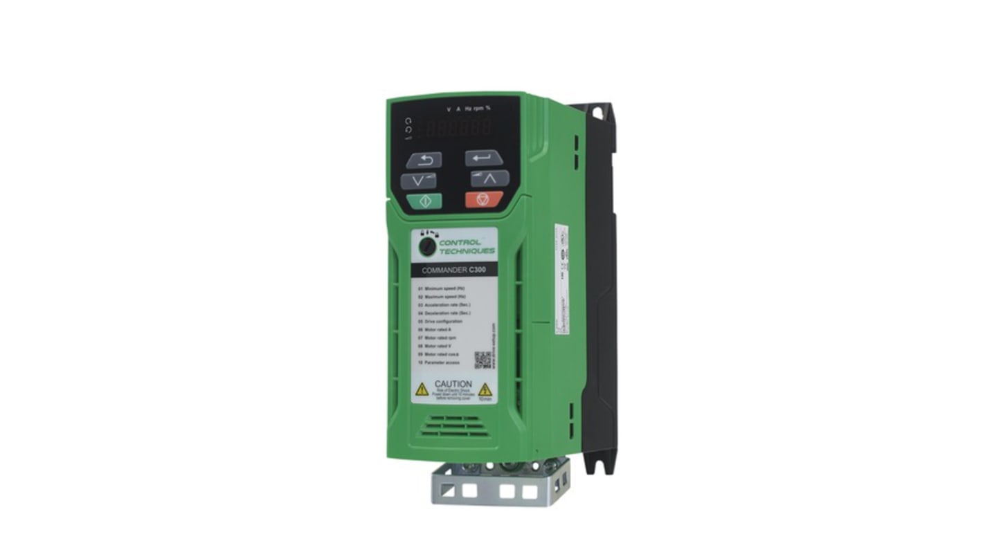 Control Techniques Inverter Drive, 1.1 kW, 3 Phase, 380 → 480 V ac, 3.2 A, C300 Series