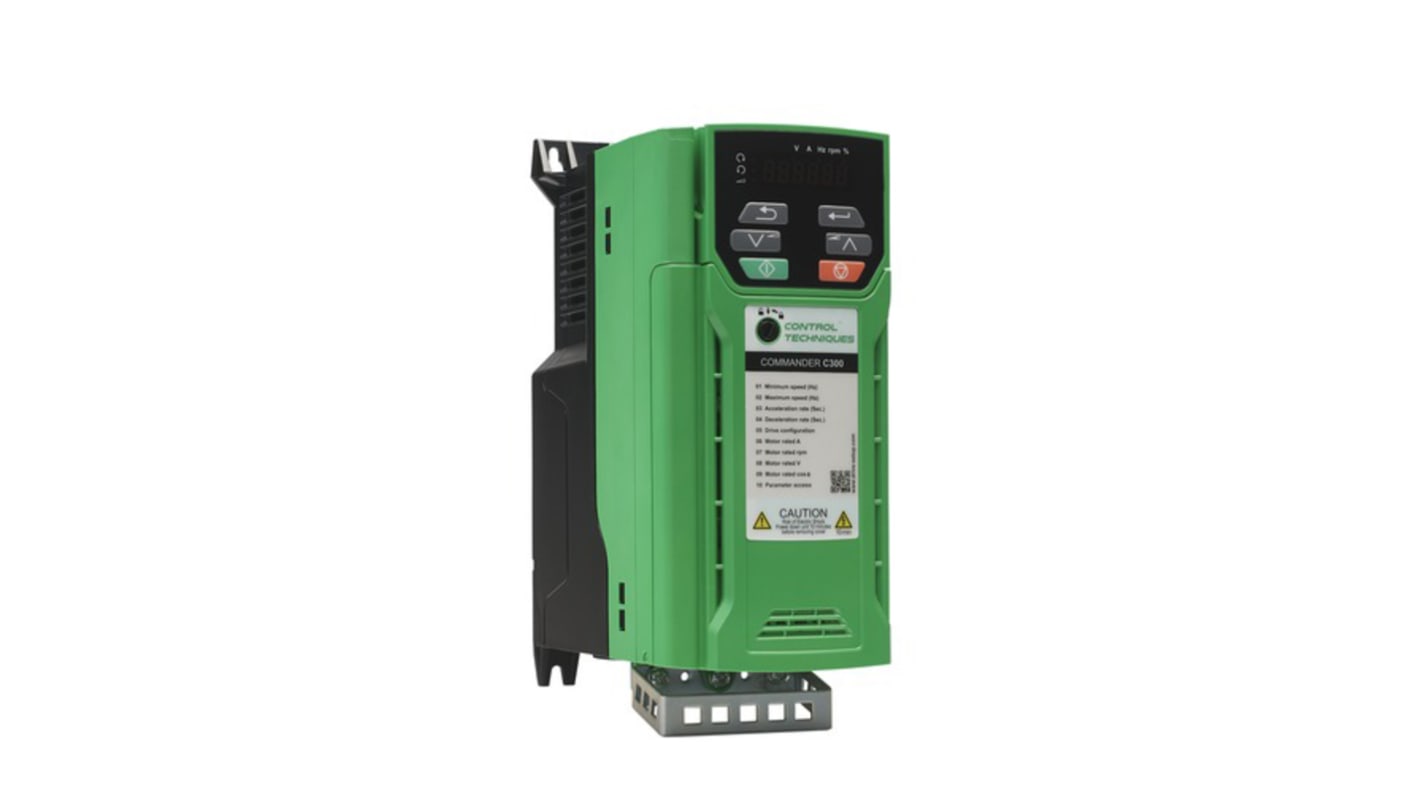 Control Techniques Inverter Drive, 2.2 kW, 3 Phase, 380 → 480 V ac, 5.6 A, C300 Series