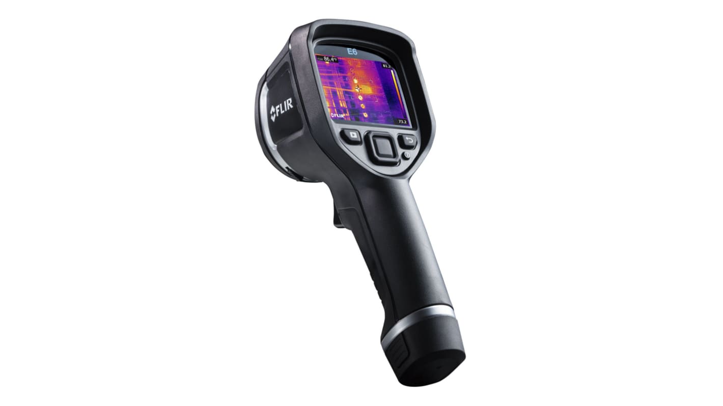 FLIR E6-XT WiFi Thermal Imaging Camera with WiFi, -20 → +550 °C, 240 x 180pixel Detector Resolution With RS