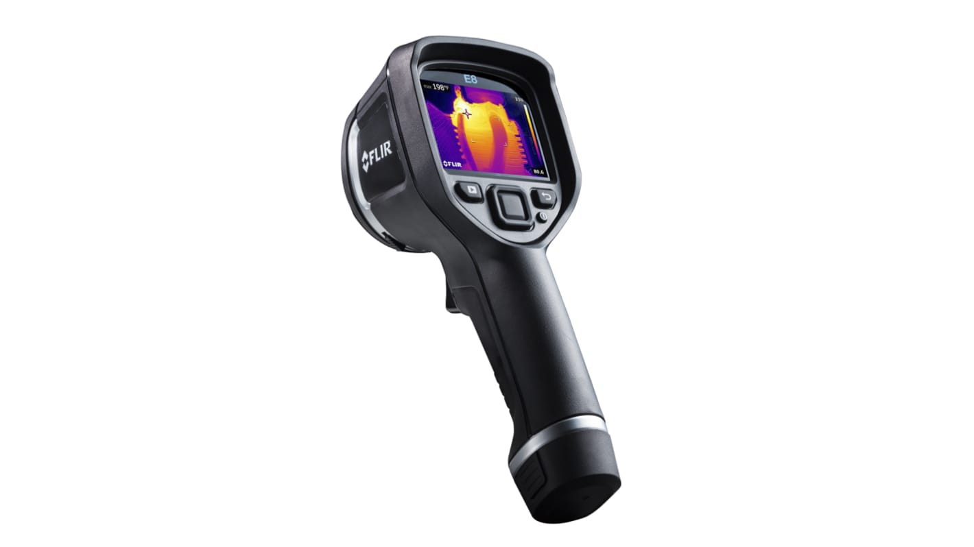 Cámara termográfica con WiFi FLIR E8-XT WiFi, calibrado RS, -20 → +550 °C, resolución IR 320 x 240píxel, sin