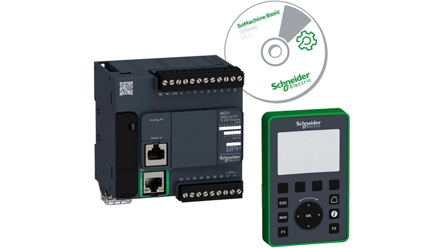 Kit de démarrage Schneider Electric, série Modicon M221