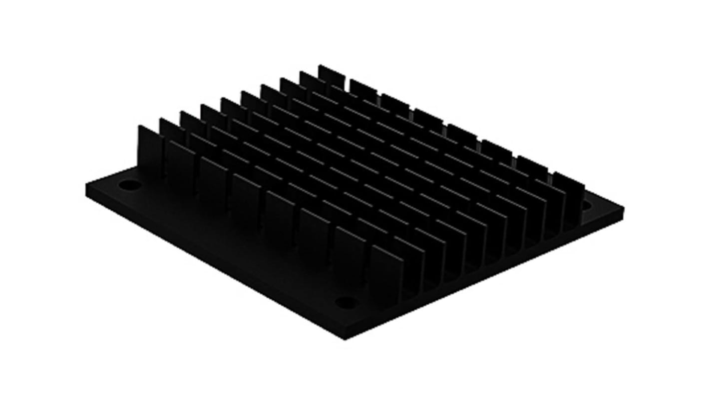 Heatsink, 1/2 Brick DC/DC Converter, 61 x 57.9 x 9.3mm