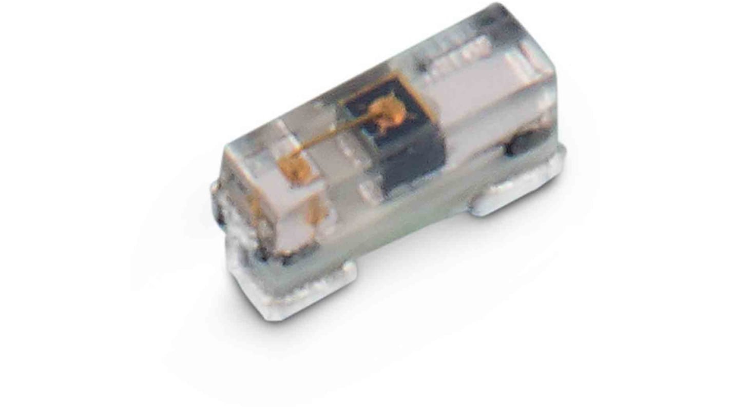 Wurth Elektronik WL-SISW IR-Diode, 0402, 850nm, 1.5mW/sr, 140°, 2-Pin, SMD