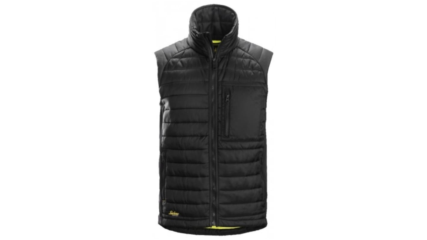 Gilet da lavoro Nero Snickers, S, Idrorepellente