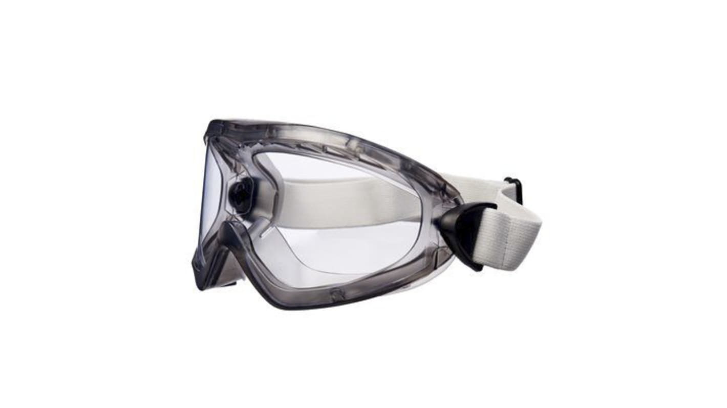 3M 2890 Schutzbrille, Azetatglas, Klar mit UV Schutz, belüftet, Rahmen aus PVC