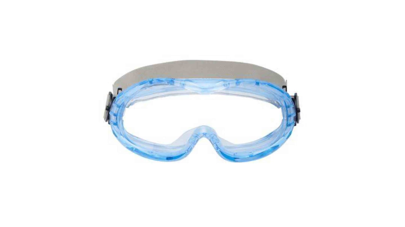 3M FAHRENHEIT, Scratch Resistant Anti-Mist Safety Goggles with Clear Lenses