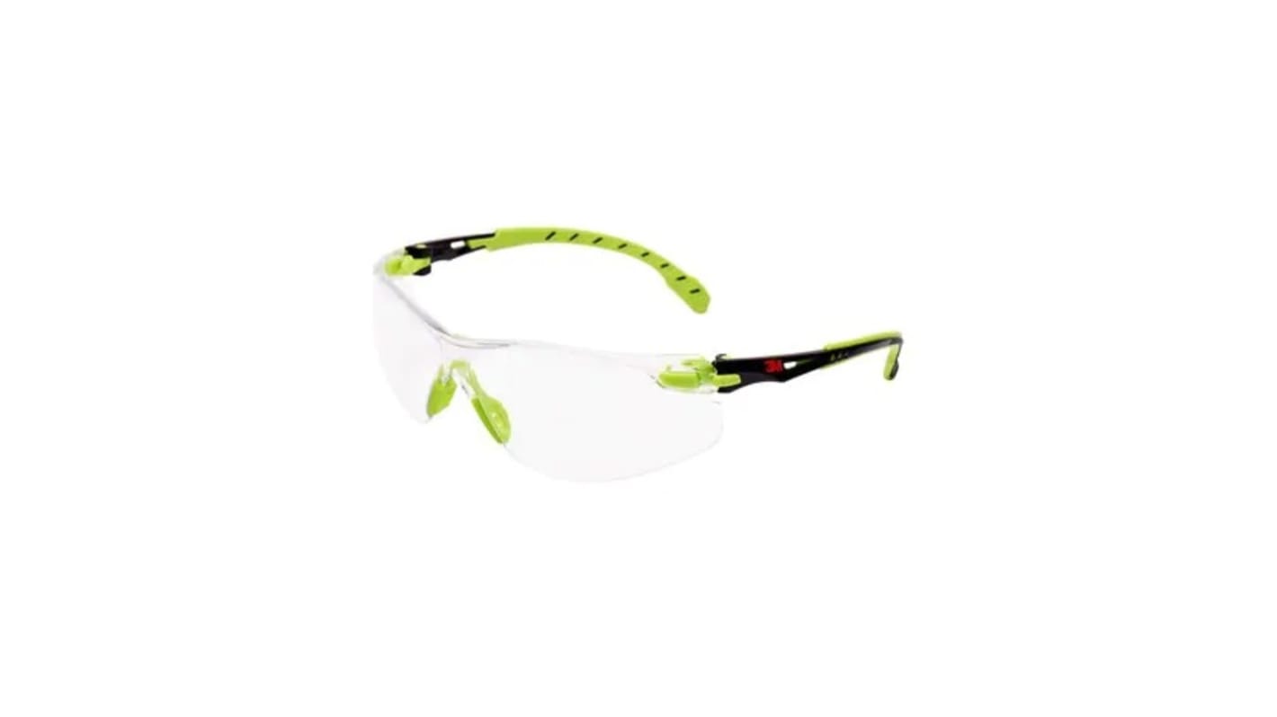 3M Solus™ 1000 Anti-Mist UV Safety Spectacles, Clear PC Lens