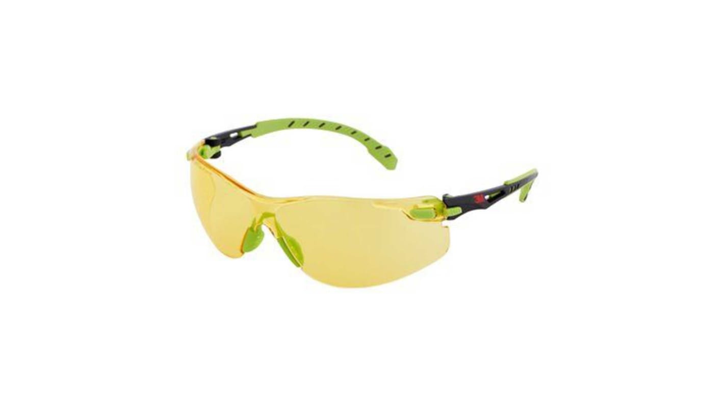 3M Solus™ 1000 Anti-Mist UV Safety Spectacles, Amber PC Lens