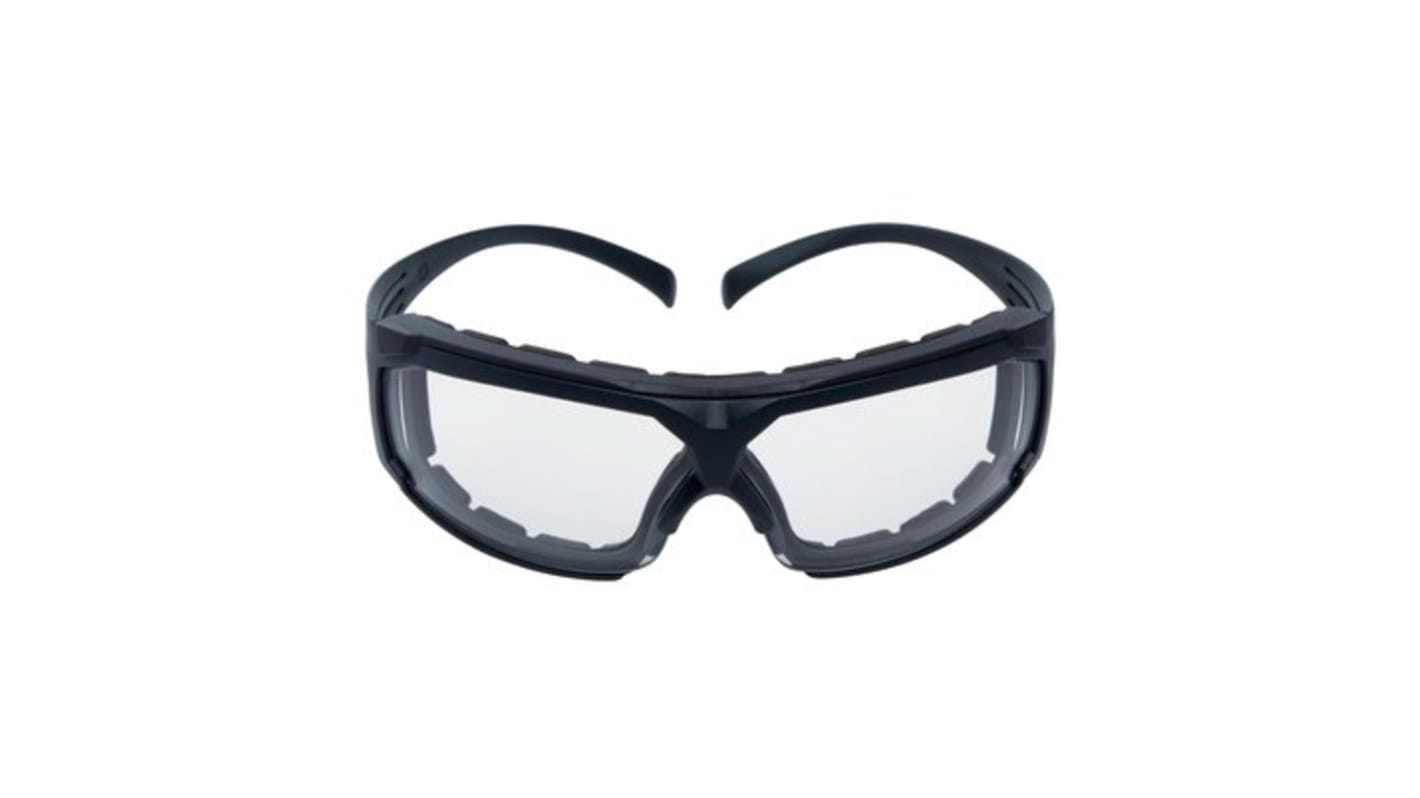 Lunettes de protection 3M SecureFit Incolore Polycarbonate antibuée, Résistant aux rayures, protection UV 400