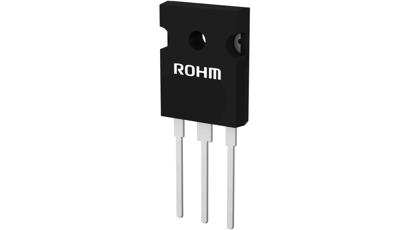 ROHM Nチャンネル MOSFET600 V 42 A スルーホール パッケージTO-247G 3 ピン