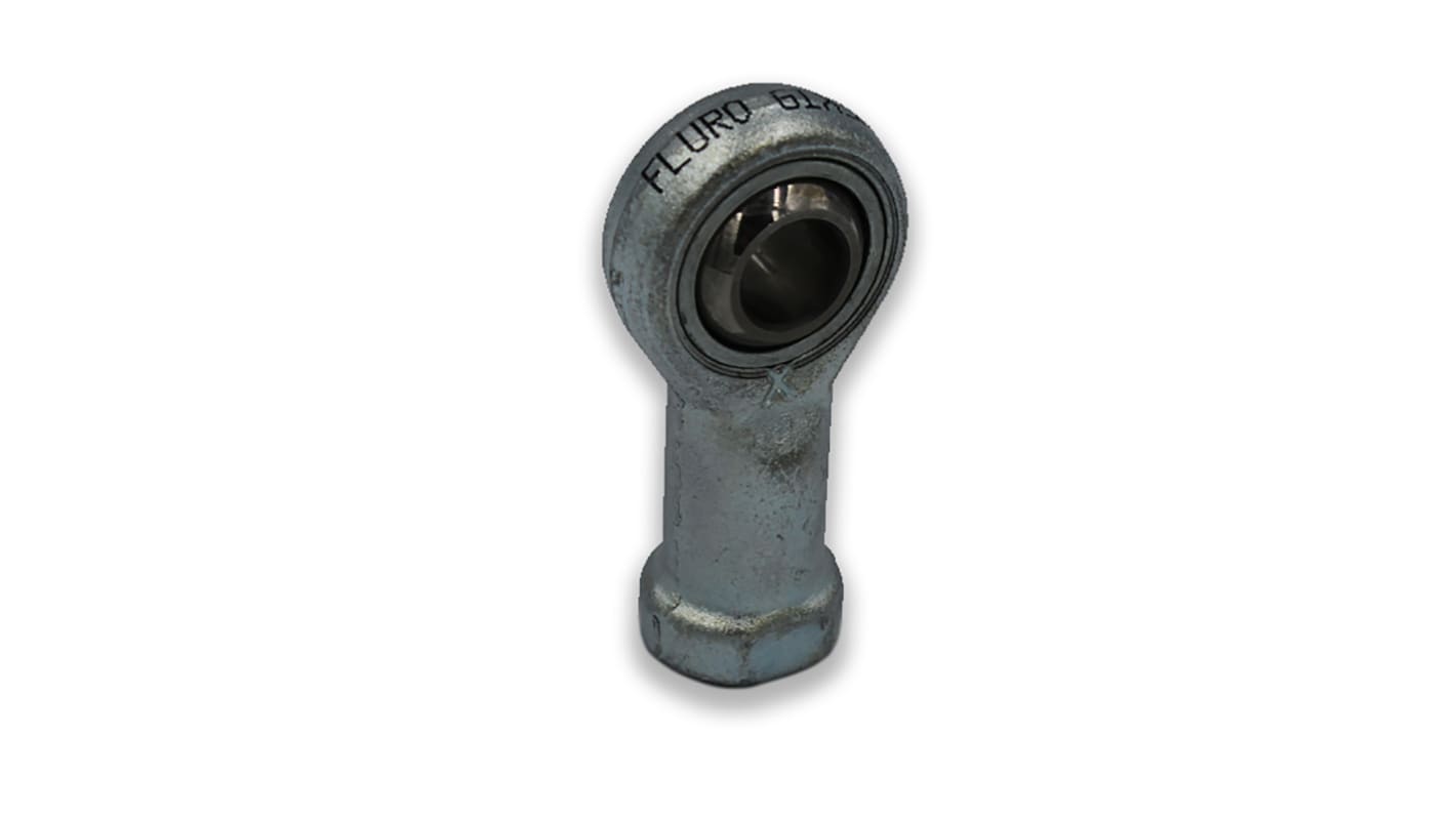 Fluro rúdvég Galvanizált acél, furatméret: 14mm, hossz: 75mm